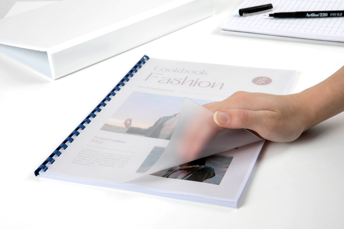 A4 Polypropylene Frosted Binding Cover 300 Micron, Pack of 100