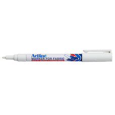 Artline 750 Laundry Marker 1.2mm Line Width - White x 12's pack