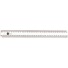 Marbig Clear Plastic Ruler 30cm x Pack of 24 (975317B)