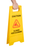 Cleanlink CLOSED FOR CLEANING Safety Sign, Yellow