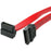 18in SATA to Right Angle SATA Serial ATA Cable - 18in SATA Cable - 18 SATA Cable - 18in angled SATA Cable IM1581345