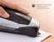 Bostitch InPower Antimicrobial Stapler, 28 Sheet, Full Strip, Black