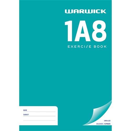 1A8 Warwick Exercise Book CX113611