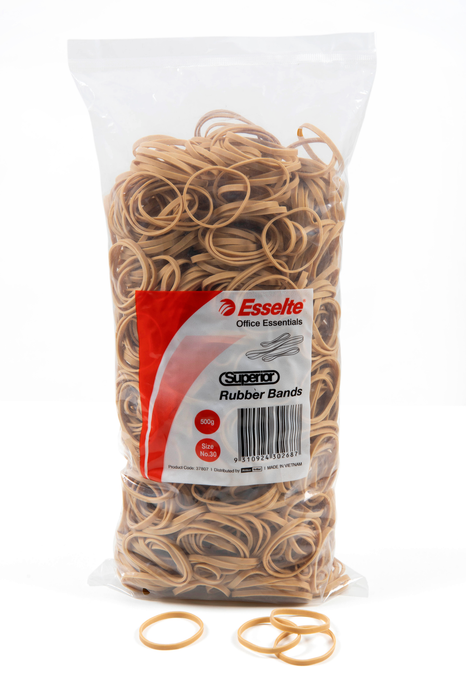 Esselte Superior Rubber Band No. 30, 50mm x 3.5mm x 500gm
