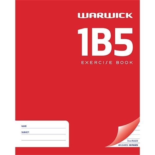 1B5 Warwick Exercise Book CX113205