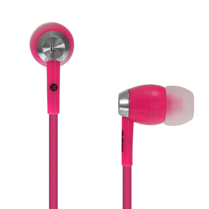 Moki Hyperbuds In-Ear Earphones - Pink