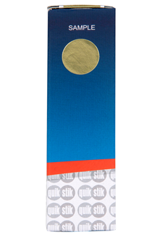 Quikstik Gold Circular Labels 14mm