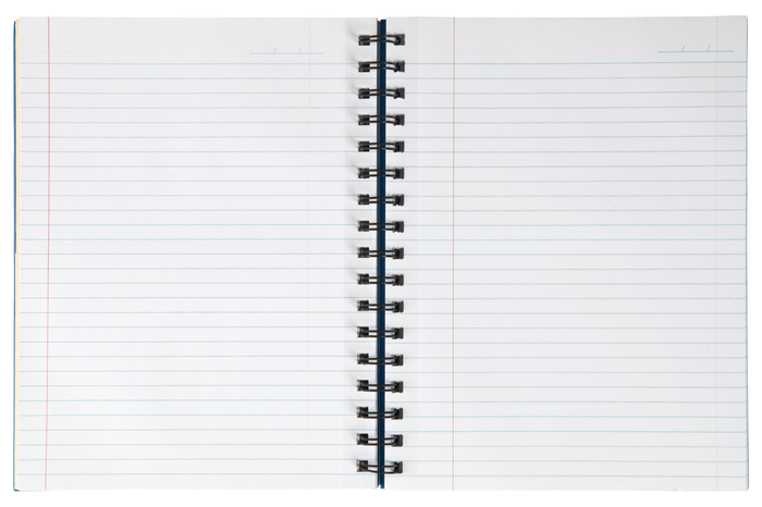 Spirax 511 Blue Hard Cover 225mm x 175mm 200 pages Notebook x 5's pack