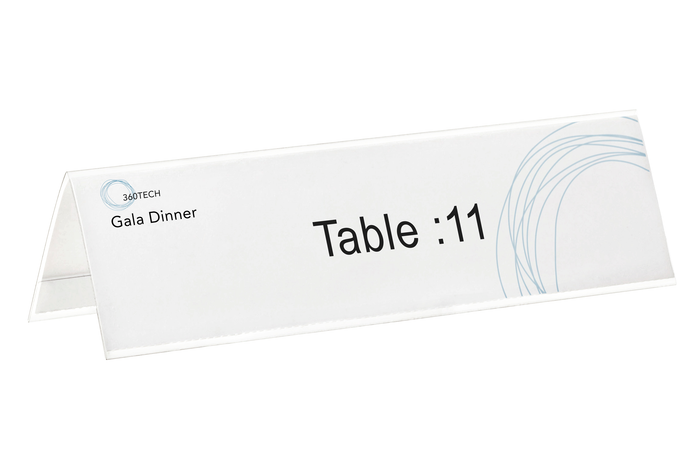 Rexel ID Name Plates 59mm x 210mm, 25 Pack