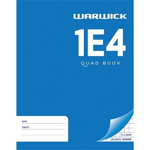 1E4 Warwick Exercise Book CX113525
