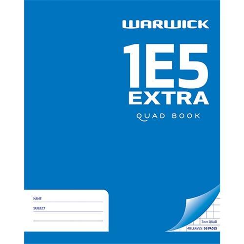 1E5 Warwick Exercise Book - Extra CX113511