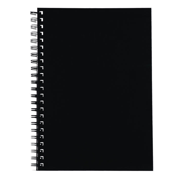 Spirax 512 A4 Black Hard Cover Book 200 Page x Pack of 5