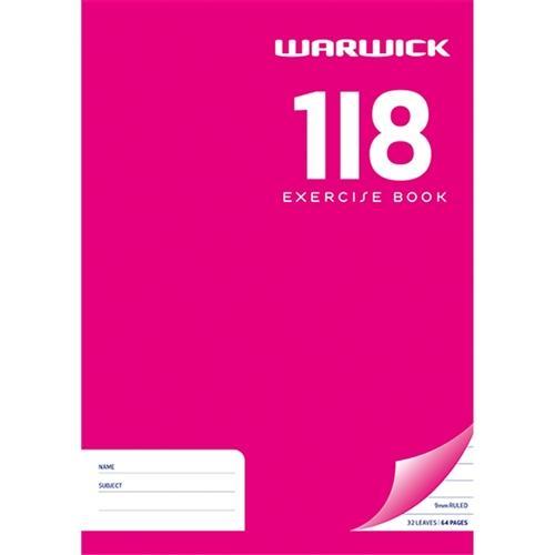 1I8 Warwick Exercise Book CX113210