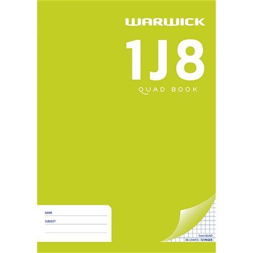 1J8 Warwick Exercise Book CX113605