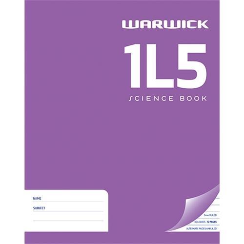 1L5 Warwick Exercise Book CX113710