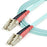 1m 10 Gb Aqua Multimode 50/125 Duplex LSZH Fiber Patch Cable LC - LC IM2684950