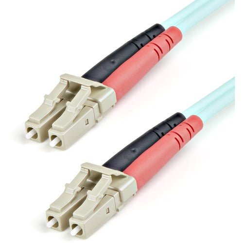 1m 10 Gb Aqua Multimode 50/125 Duplex LSZH Fiber Patch Cable LC - LC IM2684950