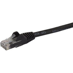 1m Black Gigabit Snagless RJ45 UTP Cat6 Patch Cable - 1 m Patch Cord - 1m Cat 6 Patch Cable IM2086108