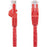 1m Red Gigabit Snagless RJ45 UTP Cat6 Patch Cable - 1 m Patch Cord - Ethernet Patch Cable - RJ45 Male to Male Cat 6 Cable IM2882931