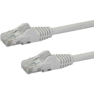 1m White Gigabit Snagless RJ45 UTP Cat6 Patch Cable - 1 m Patch Cord - Ethernet Patch Cable - RJ45 Male to Male Cat 6 Cable IM2682289
