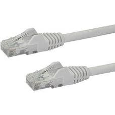 1m White Gigabit Snagless RJ45 UTP Cat6 Patch Cable - 1 m Patch Cord - Ethernet Patch Cable - RJ45 Male to Male Cat 6 Cable IM2682289