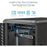 1U Rack Shelf - 10 in. Deep - 1U Server Rack Shelf - Add a sturdy 1U server rack shelf into almost any rack or cabinet IM3677758