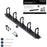 1U Server Rack Cable Management Panel - Use this 1U cable manager to organize network server and KVM cabling in your rack IM3711474