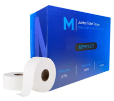 2 Ply 300 Metres Jumbo Toilet Tissue, 8 Rolls MPH27275