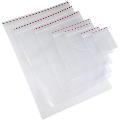 200 x 255mm Zip Lock / Resealable Bags with Writing Panel x 25's pack AO480591