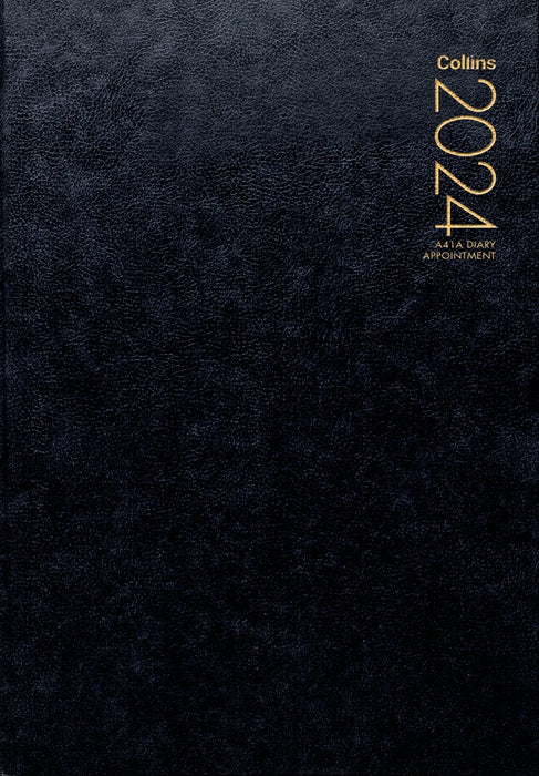 2024 Collins A41A Appointment Diary - Black CX438022