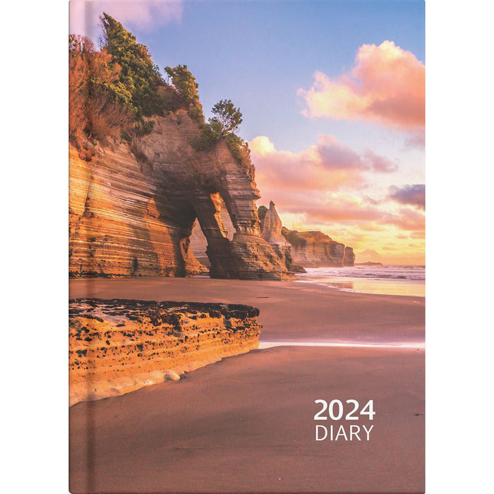 2024 Collins A5  Coastal Scenes Diary CX438351