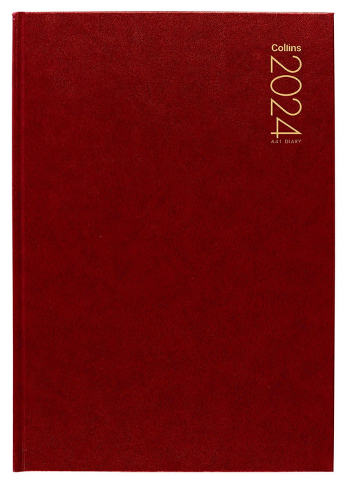 2024 Collins Diary A41 - Red CX438033