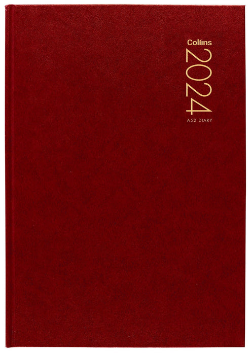 2024 Collins Diary A52 - Red CX438077
