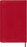 2024 Moleskine 130mm x 210mm Soft Cover 12 Months Diary, Scarlet Red CXMDSF212DC3Y24