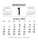 2025 Collins 13H Top Opening Calendar Refill, 90mm x 115mm CX150585