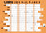 2025 Collins A3 Wallplanner, Unlaminated, 297mm x 420mm CX150655