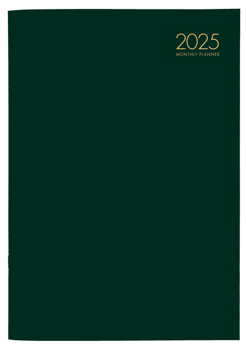 2025 Collins A4 Premium Monthly Planner, Month To View, PVC Cover, Assorted Colours, 210mm x 297mm CX441678