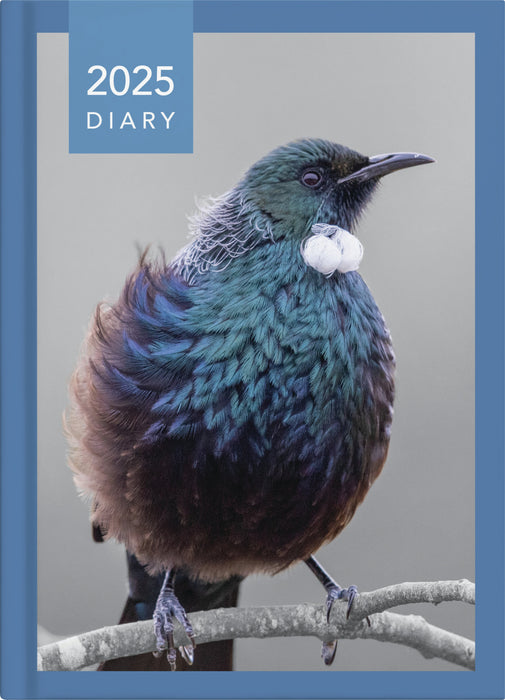 2025 Collins A51 NZ Birds Day to Page Diary, Assorted Design Cover, 148mm x 210mm CX438372