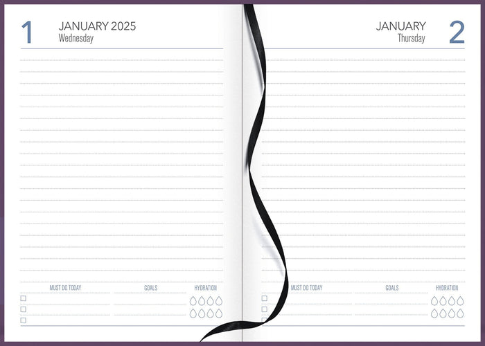 2025 Collins A51 NZ Birds Day to Page Diary, Assorted Design Cover, 148mm x 210mm CX438372