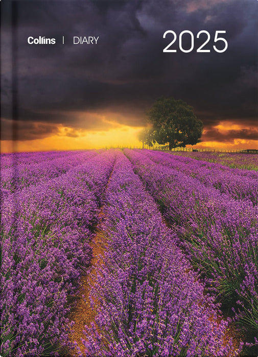 2025 Collins A51 NZ Majestic Landscapes Day to Page Diary, Assorted Design Cover, 148mm x 210mm CX438630
