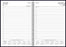 2025 Collins Boston A41 Day Per Page Diary, Black, 210mm x 297mm CX441357