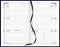 2025 Collins Diary 83A Appointment Diary, Week To View, Black, 125mm x 195mm CX436510