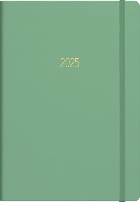 2025 Collins Diary A51, Day Per Page, Laminated Hard Cover, Gratitude & Goals, Assorted Design Cover, 148mm x 210mm CX11967589