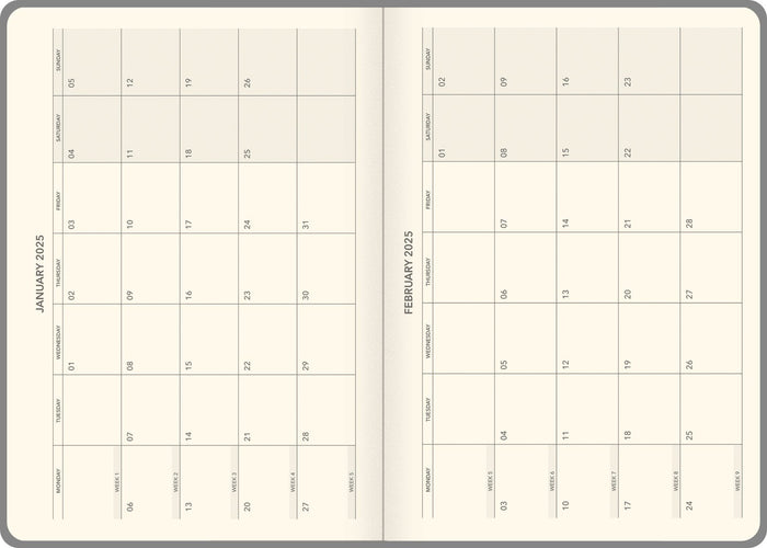 2025 Collins Diary A51, Day Per Page, Laminated Hard Cover, Gratitude & Goals, Assorted Design Cover, 148mm x 210mm CX11967589