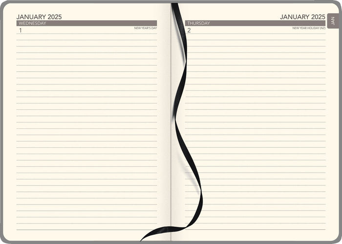 2025 Collins Diary A51, Executive, Day Per Page, PU Leather Hard Cover, 148mm x 210mm CX11967588