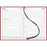 2025 Collins Diary A53, Week To View, Appointment Times, PVC Coated Paper Cover, Red, 148mm x 210mm CX441434