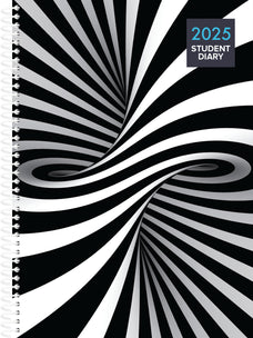 2025 Collins Diary A53, Week To View, Students, Spiral Bound, 148mm x 210mm CX441412