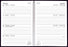2025 Collins Diary A53W, Week To View, Gloss Art Board Cover, Assorted Colours, Wiro Bound, 148mm x 210mm CX160350