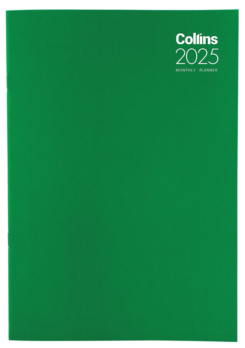 2025 Collins Monthly A4 Planner, Month To View, Assorted Covers, 210mm x 297mm CX441418