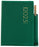 2025 Collins Pocket Diary A72PP, Two Days Per Page, With Pencil, PVC Cover, Green, 74mm x 105mm CX378330